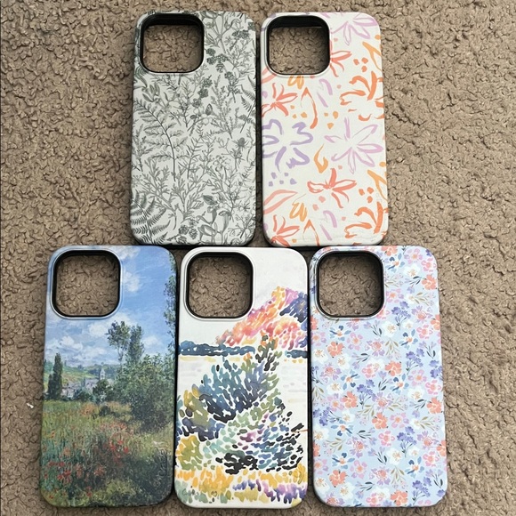 Artistic Floral Phone Case Collection